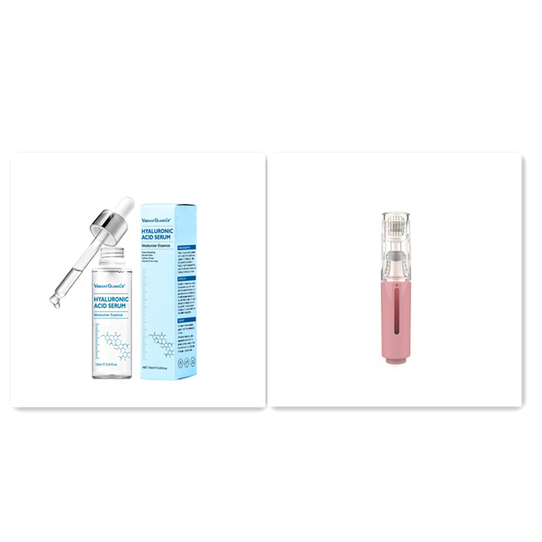 Hyaluronic Acid Face Serum Anti-Aging Shrink Pore Whitening Moisturizing Face Cream Dry Skin Care - Image 8