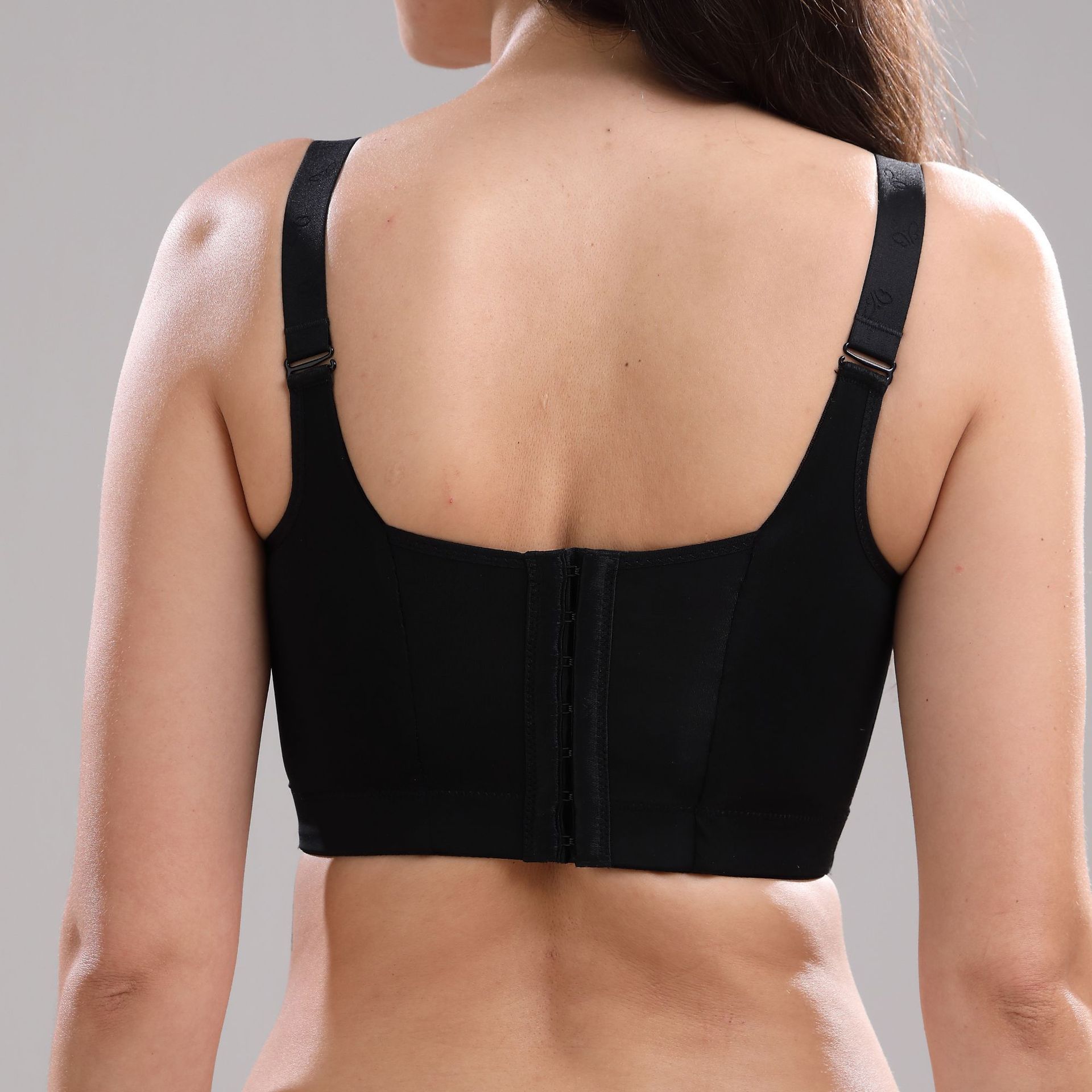 Button Full Cup Plus Size Bra Without Wire - Image 2