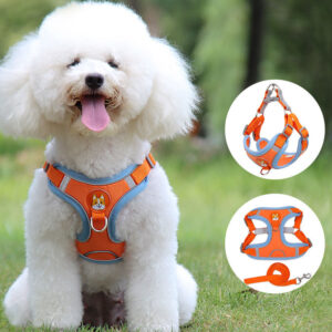 dog-harness-cat-harness-reflective-dogs-leashs-soft-mesh-chest-strap