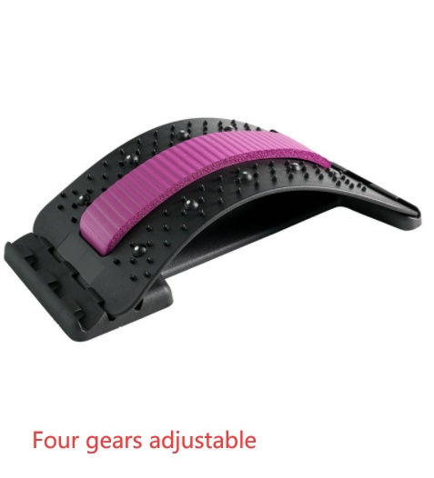 Back Stretcher Adjustable Back Cracker Massage Waist Neck Fitness Lumbar Cervical Spine Support Pain Relief - Image 5